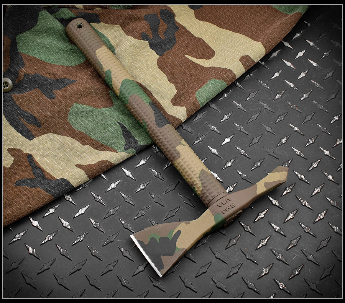 Model 1 | Nylon Handle | Woodland Camo