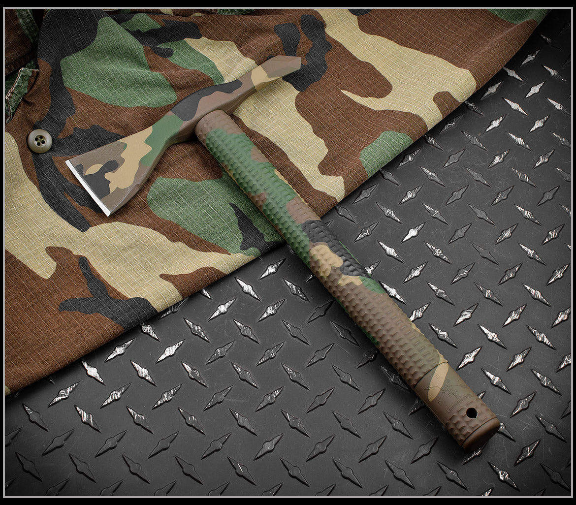 Model 1 | Nylon Handle | Woodland Camo